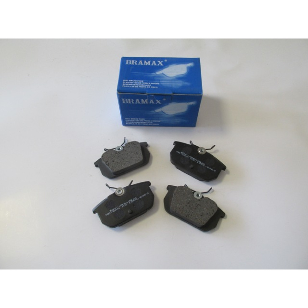 ALFA ROMEO 145- 95/00; ARKA FREN BALATASI 1.4/1.6/1,7/1,9cc (KABLOSUZ)(DİSK)(87.2X44.5X14) (BRAMAX) 1961-6360A