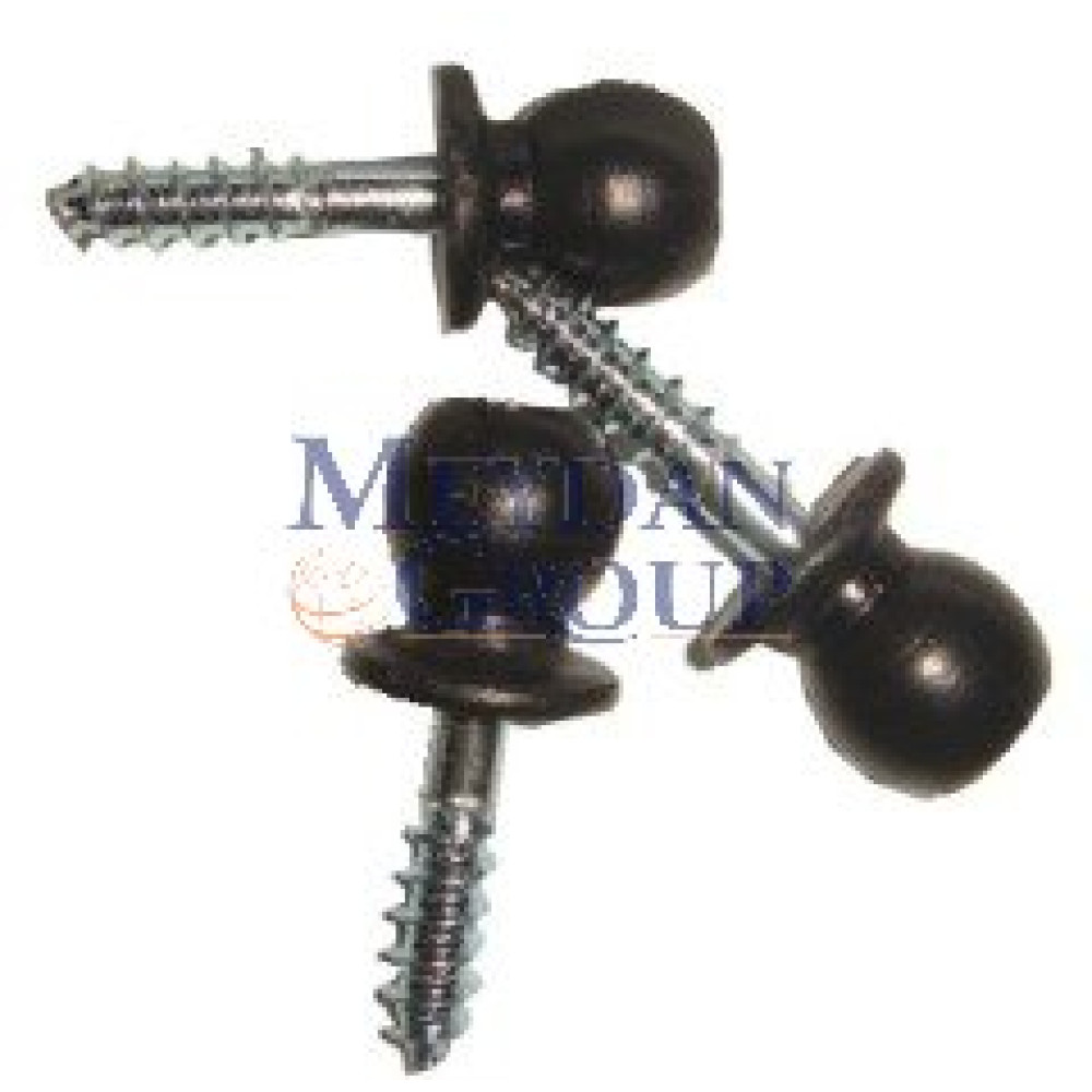 TOYOTA COROLLA- AE101- 93/98; ÖN TAMPON KLİPSİ (VİDALI/KÜÇÜK TİP) (HUSHAN) 193-3743