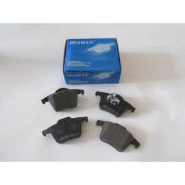 VOLVO XC90- 04/15; ARKA FREN BALATASI (KABLOSUZ)(DİSK)(123,2X61,8X18,8)(BRAMAX) 1951-6360