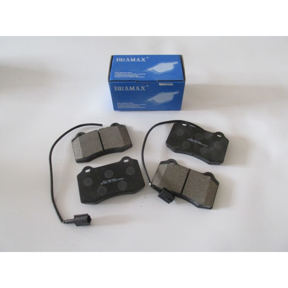 ALFA ROMEO 147- 01/09; ÖN FREN BALATASI (2 KABLOLU) (DİSK) (110x69.3x16.9) (BRAMAX) 1963-6350A