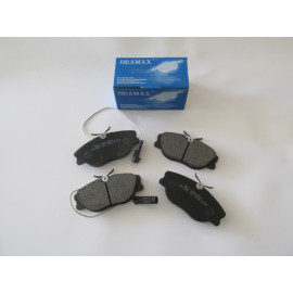 ALFA ROMEO 155- 93/97; ÖN FREN BALATASI (2 KABLOLU)(DİSK) (129.9x58.8x18)(BRAMAX) 1975-6350