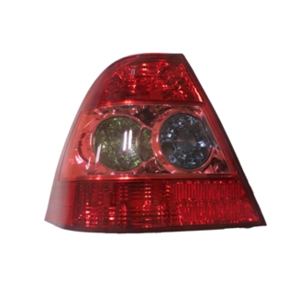 TOYOTA COROLLA- ZZE121- 04/06; STOP LAMBASI SOL KIRMIZI (SİSLİ TİP) 4 DUYULU (CASP) (E MARKLI) 199-1504