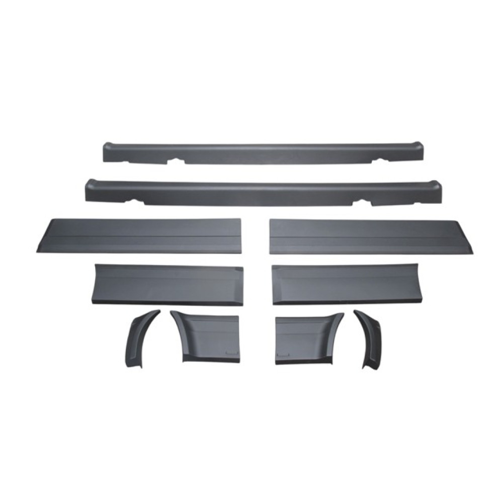 BMW 3 SERI- E30- 87/91; KAPI BANDI TAKIMI/MARŞPİYEL PLASTİĞİ TAKIM (10 PARÇA) (SEDAN/M) 2002-2255