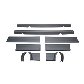 BMW 3 SERI- E30- 87/91; KAPI BANDI TAKIMI/MARŞPİYEL PLASTİĞİ TAKIM (10 PARÇA) (SEDAN/M) 2002-2255
