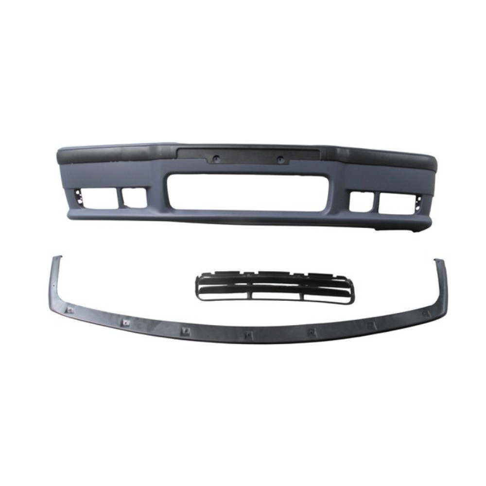 BMW 3 SERI- E36- 91/98; ÖN TAMPON ASTARLI (SPOİLERLİ/BANDLI/PANJURLU) (M-TECH/M3) (3 ÇITALI IZGARA) 2004-2000A