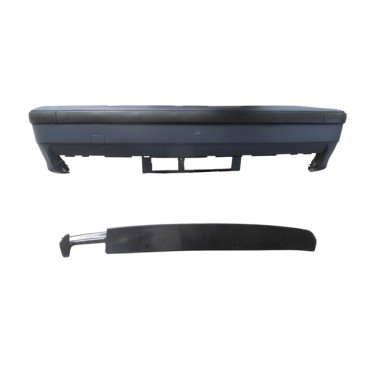 BMW 3 SERI- E36- 91/98; ARKA TAMPON KOMPLE ASTARLI(BANDLI/KARLIKLI/TEK EGZOS DELİKLİ) (M-TECH/M3) 2004-2601
