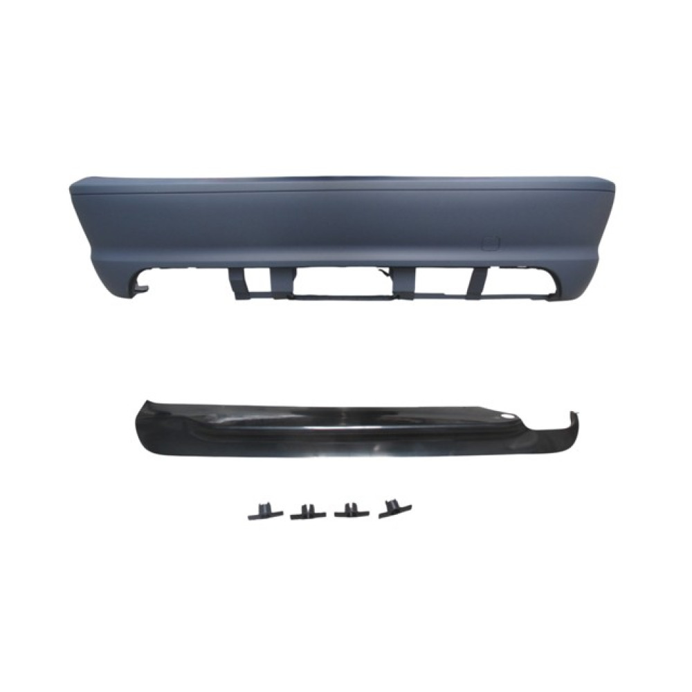 BMW 3 SERI- E46- COUPE- 98/05; ARKA TAMPON ASTARLI (SENSÖR DELİKLİ/ÇEKİ DEM.KAPAKLI/KARLIKLI)M-TECH 2007-2602