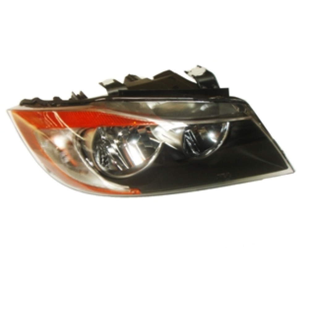 BMW 3 SERI- E90- 05/09; FAR LAMBASI SAĞ SİYAH/ELEKTRİKLİ (SARI REFLEKTÖRLÜ) (EAGLE EYES) 2008-1001