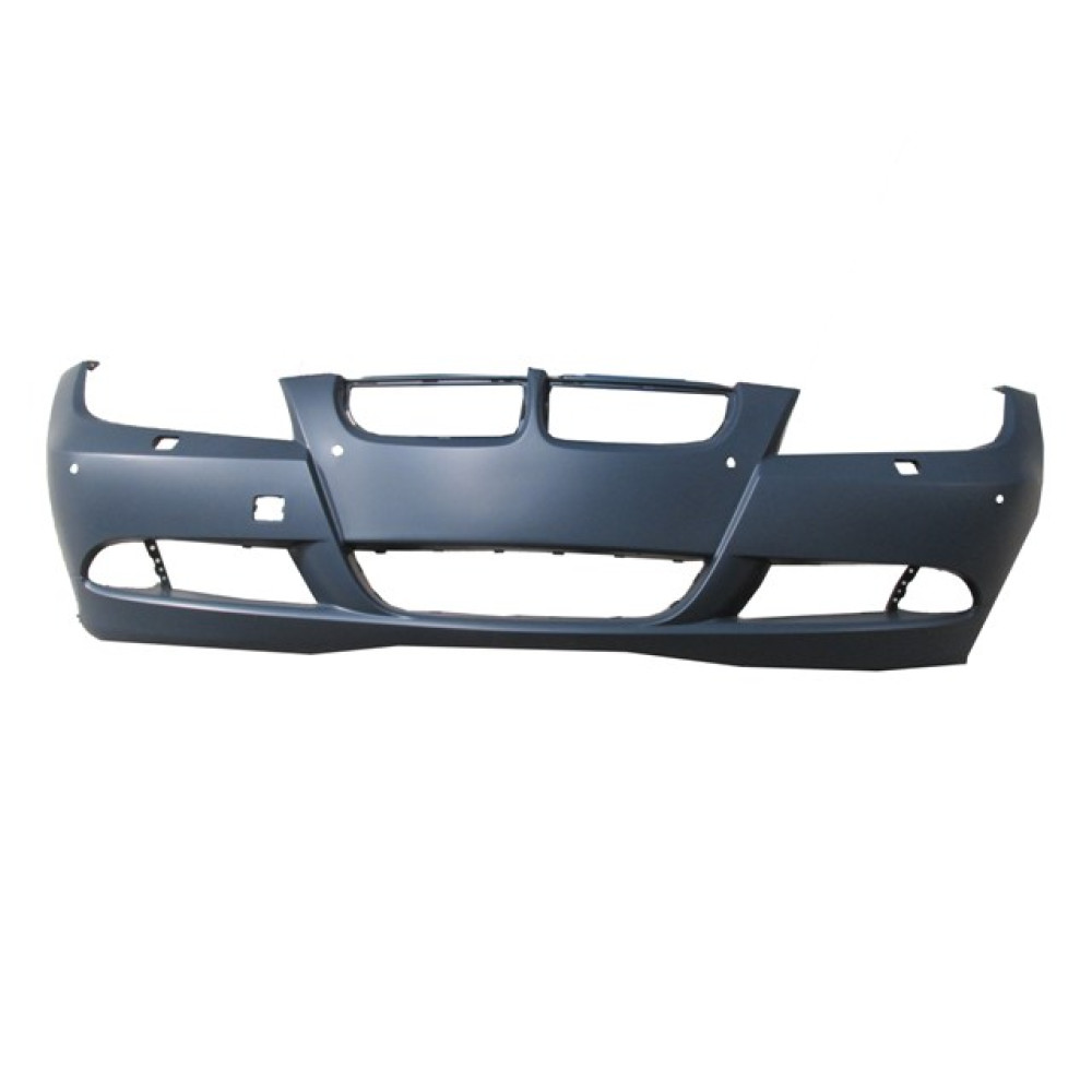 BMW 3 SERI- E90- 05/09; ÖN TAMPON KOYU GRİ/ASTARLI (SİS/SENSÖR/FAR YIKAMA DELİKLİ TW) 2008-2000A