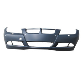 BMW 3 SERI- E90- 05/09; ÖN TAMPON KOYU GRİ/ASTARLI (SİS/SENSÖR/FAR YIKAMA DELİKLİ TW) 2008-2000A