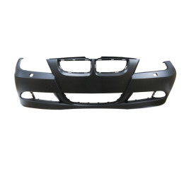 BMW 3 SERI- E90- 05/09; ÖN TAMPON SİYAH (ASTARLI SENSÖR DELİKSİZ FAR YIKAMA DELİKLİ SİS DELİKLİ TYG) 2008-2000