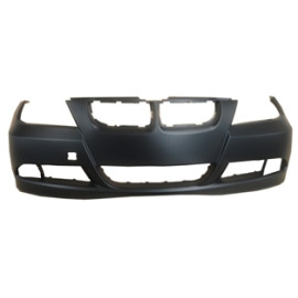 BMW 3 SERI- E90- 05/09; ÖN TAMPON (ASTARLI/KOYU GRİ SENSÖR/FAR YIKAMA DELİKSİZ/SİS DELİKLİ)(TÜV)TYG) 2008-2001