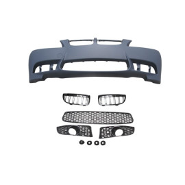 BMW 3 SERI- E90- 09/11; ÖN TAMPON GRİ(SİS D.Lİ KAPAK/PANJURLU/IZGARALI)SENSÖR AÇILR)M3-CNS-STYLE/LCI 2008-2004A