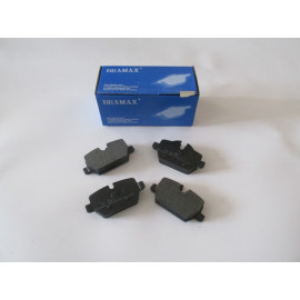 BMW 1 SERI- E87- 04/11; ARKA FREN BALATASI (KABLOSUZ)DİSK(95.20X44.63X17.4/95.20X50.95X17.4)(BRAMAX) 2012-6360