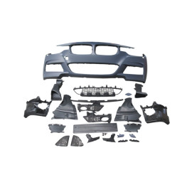 BMW 3 SERI- F30- 12/18; ÖN TAMPON KOMPLE (IZGARALI/PLAKA PLASTİKLİ) (F.YIK.LI) (M-TECH/LCI) 2009-2001A