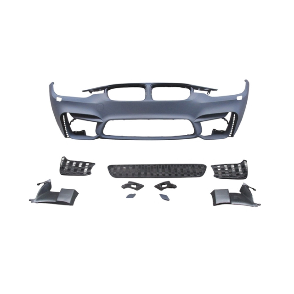 BMW 3 SERI- F30- 12/18; ÖN TAMPON ASTARLI (SİS DELİKSİZ KAPAK/IZGARALI/F.YIK.LI/ÇEK.KAPAKLI)M3/STYLE 2009-2003A