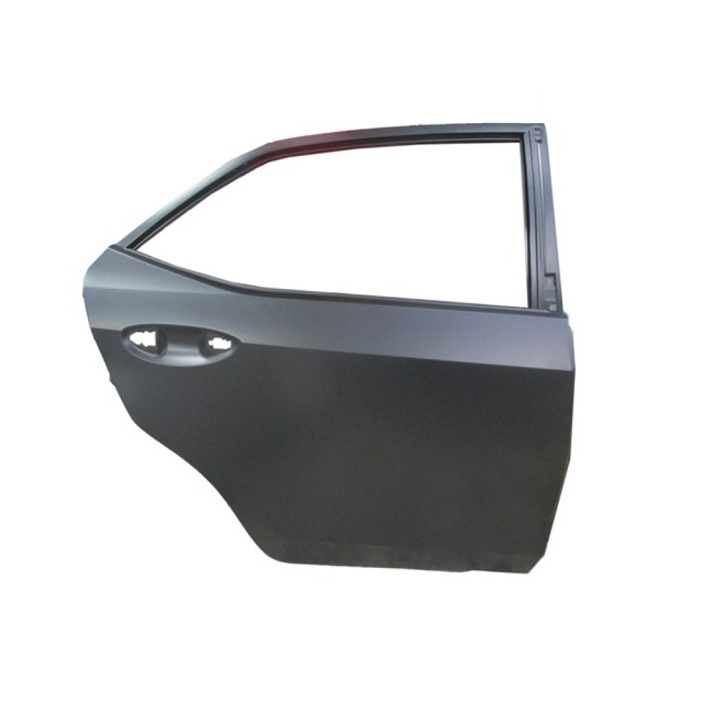 TOYOTA COROLLA- NDE180- 13/18; ARKA KAPI KOMPLE SAĞ SİYAH (BAND DELİKSİZ) (İCELİ/ÇEKOMASTİKLİ) (TW) 201-2801