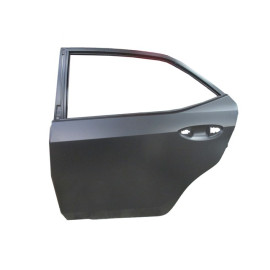 TOYOTA COROLLA- NDE180- 13/18; ARKA KAPI KOMPLE SOL SİYAH (BAND DELİKSİZ) (İCELİ/ÇEKOMASTİKLİ) (TW) 201-2802