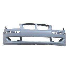 BMW 1 SERI- E87- 09/11; ÖN TAMPON (ASTARLI SİS/BANT DELİKLİ/FAR YIKAMA DELİKLİ (TYG) 2012-2003