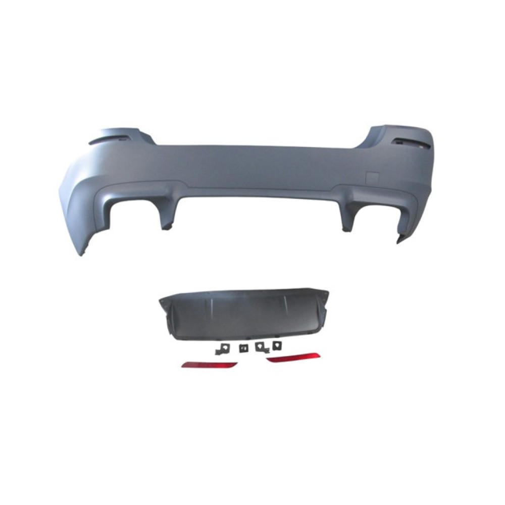 BMW 1 SERI- F20- 12/15; ARKA TAMPON ASTARLI (SENSÖR AÇILIR TİP/REFLEKTÖRLÜ (KARLIKLI) (M-TECH) 2013-2601