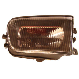 BMW 5 SERI- E39- 98/00; SİS LAMBASI SAĞ OVAL ÇİZGİLİ CAMLI (H7)(FAMELLA) 2016-1009A