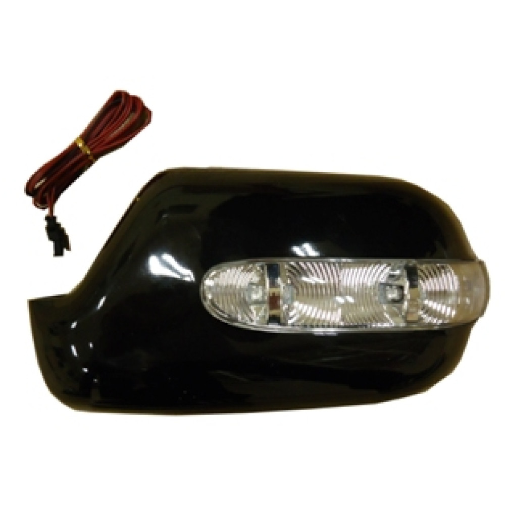 BMW 5 SERI- E39- 96/00; AYNA KAPAĞI SAĞ SİYAH SİNYALLİ 2016-2995A