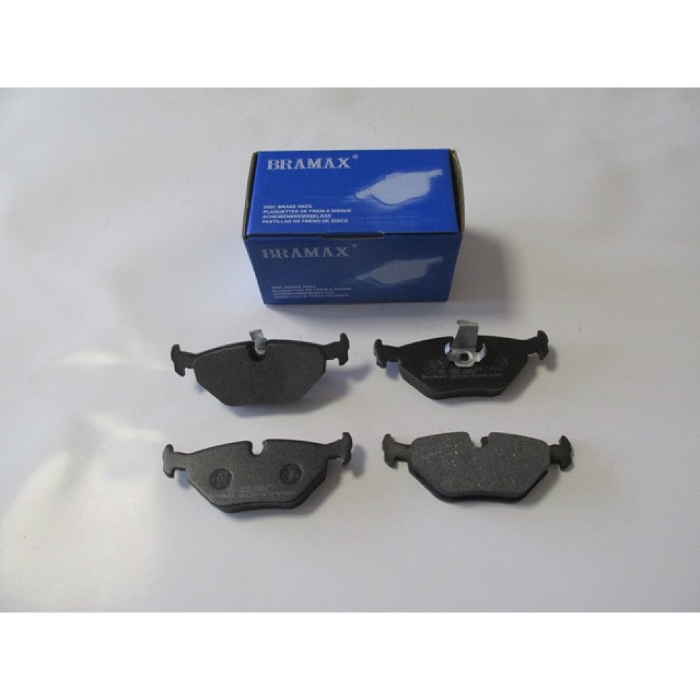 BMW 5 SERI- E39- 01/03; ARKA FREN BALATASI (KABLOSUZ)(DİSK) (121,9X45X16,5/123,1X45X16,5)(BRAMAX) 2017-6360A