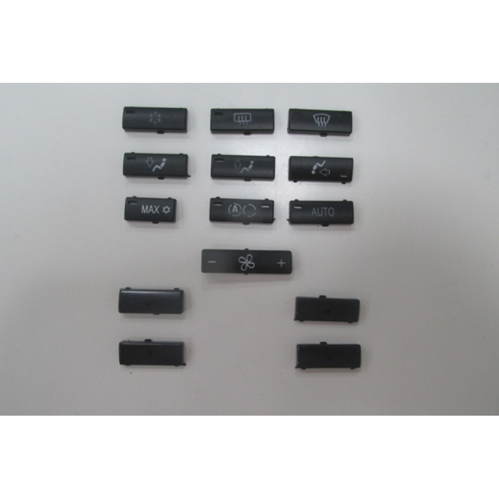 BMW 5 SERI- E39- 01/03; KLİMA AYAR DÜĞME SETİ (14 PARÇA) 2017-3402