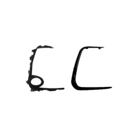 TOYOTA COROLLA- E210- 19/24; SİS LAMBA KAPAĞI SAĞ SİS DELİKLİ SİYAH İÇ DIŞ SET (2 PARÇA) 202-2063B