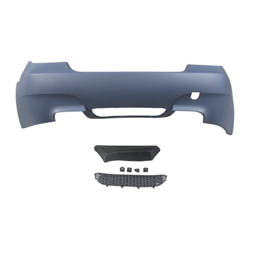 BMW 5 SERI- E60- 04/10; ARKA TAMPON ASTARLI (SENSÖR YUVALI) (IZGARALI) M5/LCI) 2020-2601A