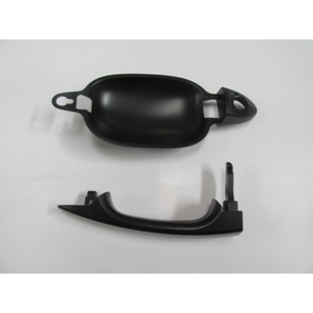 BMW 5 SERI- E60- 04/10; ÖN KAPI DIŞ AÇMA KOLU SOL SİYAH (HUSHAN) 2020-3022