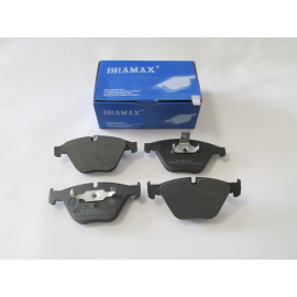 BMW 7 SERI- E65- 02/05; ÖN FREN BALATASI (KABLOSUZ) (DİSK) (155,2X68,5X19)(BRAMAX) 2035-6350