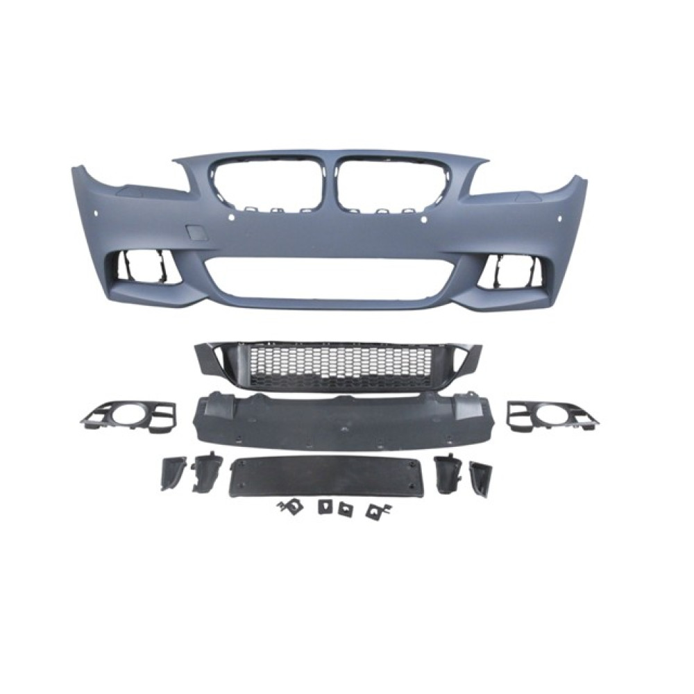 BMW 5 SERI- F10- 13/16; ÖN TAMPON ASTARL(SİS D.Lİ/IZGRALI/PLAKA PLASTİK/FAR.YIK.LI/SEN.D.)M-TECH/LCI 2021-2004