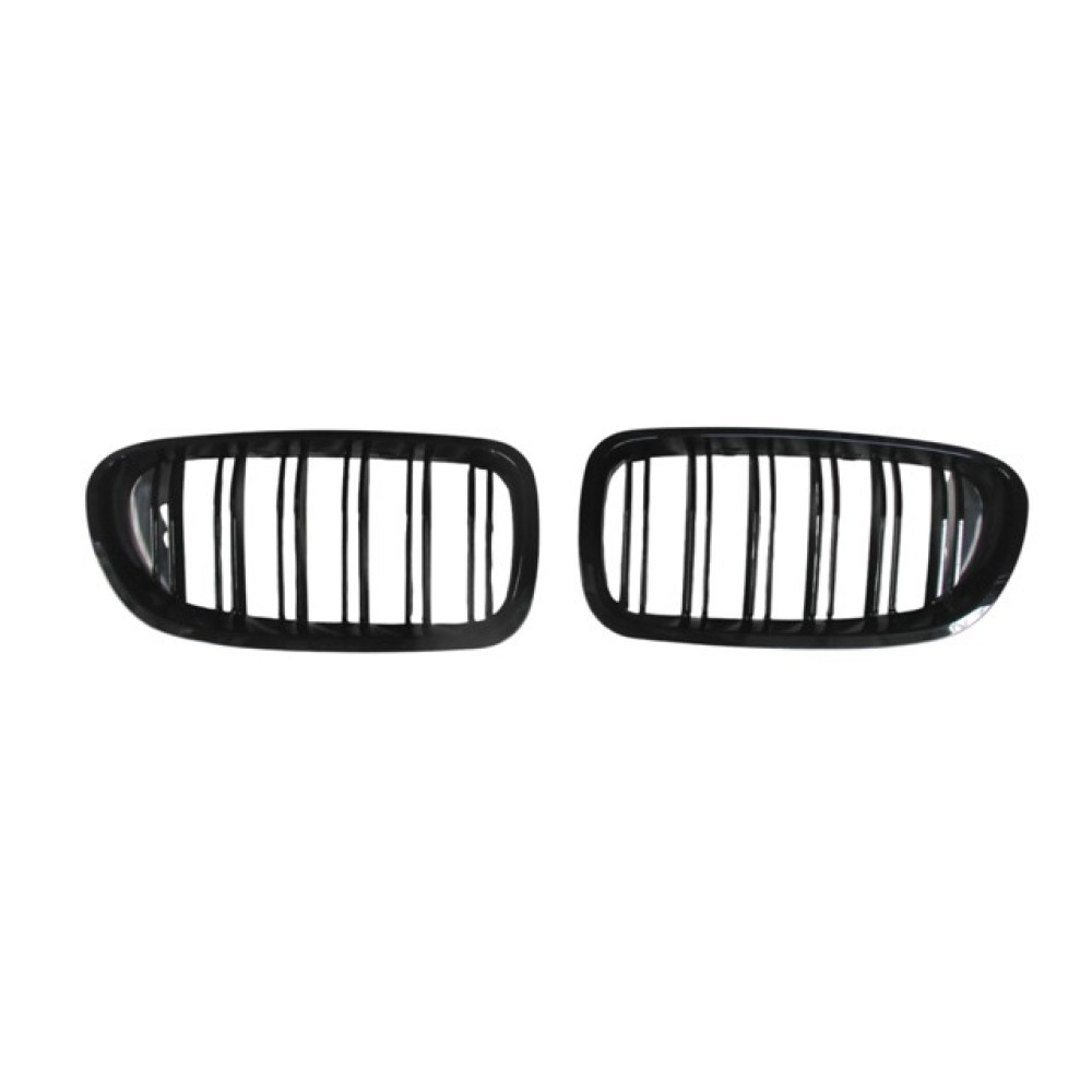 BMW 5 SERI- F10- 10/16; ÖN PANJUR SAĞ/SOL SET (2 PARÇA) (ÇİFT ÇITALI) (PİANO SİYAH) 2021-2345