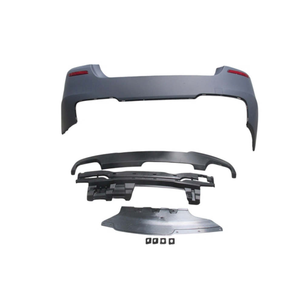 BMW 5 SERI- F10- 10/16; ARKA TAMPON ASTARLI (SEN.YUVALI/REFLEKTÖRLÜ/KARLIKLI/ŞOK EMİCİ) M550İ/LCI 2021-2603A