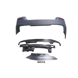 BMW 5 SERI- F10- 10/16; ARKA TAMPON ASTARLI (SEN.YUVALI/REFLEKTÖRLÜ/KARLIKLI/ŞOK EMİCİ) M550İ/LCI 2021-2603A