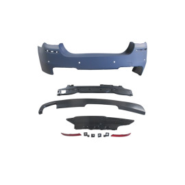 BMW 5 SERI- F10- 10/16; ARKA TAMPON ASTARLI(SEN.YUVALI/REFLEKTÖRLÜ/KARLIKLI)(TEK EGZ.D.Lİ)M-TECH-LCI 2021-2603