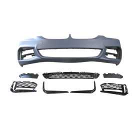 BMW 5 SERI- G30- 17/20; ÖN TAMPON ASTARLI (SİS KAPAKLI/SİS KAP. ÇITALI/IZGARALI) (SENSÖR D.Lİ)M-TECH 2022-2002