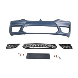 BMW 5 SERI- G30- 17/20; ÖN TAMPON (SİS DELİKSİZ KAPAK/IZGARALI/PLAKA PL./SEN.D.Lİ) (F90/M5/STYLE) 2022-2004