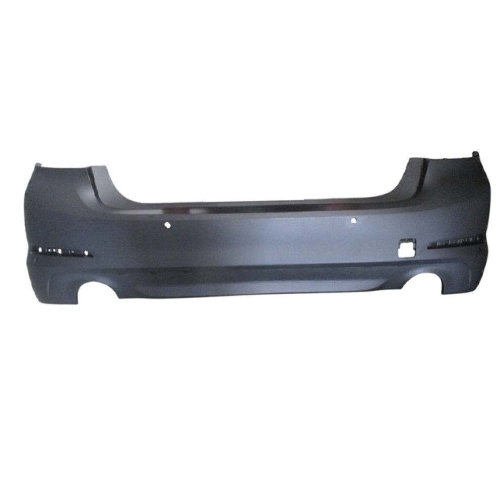 BMW 5 SERI- G30- 17/20; ARKA TAMPON GRİ (4 SENSÖR DELİKLİ/NİKELAJ ÇITA DELİKLİ) (TYG) 2022-2601