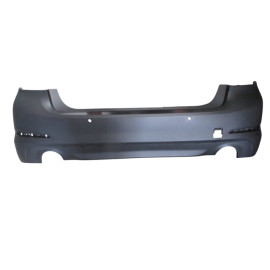 BMW 5 SERI- G30- 17/20; ARKA TAMPON GRİ (4 SENSÖR DELİKLİ/NİKELAJ ÇITA DELİKLİ) (TYG) 2022-2601