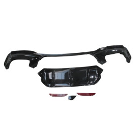 BMW 5 SERI- G30- 17/20; KARLIK PRLK SİYAH (ARKA TAMPON ALTI) (ÇEKİ DEMİR KAPAKLI/ÇİFT EGZOSLU)F90/M5 2022-2640D