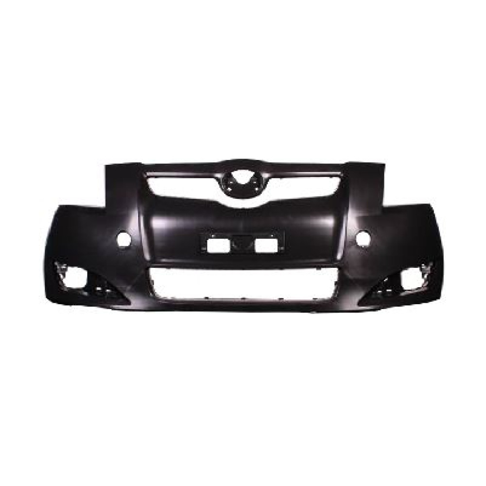 TOYOTA AURIS- 07/10; ÖN TAMPON SİYAH (SİS DELİKLİ/PANJURSUZ KARLIKSIZ) (TYG) 203-2000