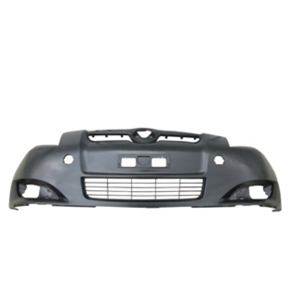 TOYOTA AURIS- 07/10; ÖN TAMPON SİYAH (SİS DELİKLİ/PANJURLU KARLIKSIZ) (FPI) 203-2001