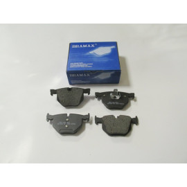 BMW X5- E70- 07/13; ARKA FREN BALATASI (KABLOSUZ)(DİSK)(121.9x58.1x16.3/121.9x59.3x16.3)(BRAMAX) 2051-6360A