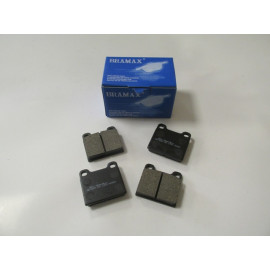 VOLVO 740/760- 82/90; ARKA FREN BALATASI (KABLOSUZ)(DİSK) (62X56,4X14,5)(BRAMAX) 1901-6360