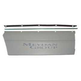 MERCEDES S SL CLASS- W140- 95/98; ARKA KAPI BANDI SAĞ GRİ UZUN TİP (NİKELAJI İLE BİRLİKTE) 2116-2255C