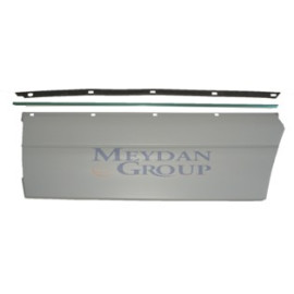 MERCEDES S SL CLASS- W140- 95/98; ARKA KAPI BANDI SOL GRİ UZUN TİP (NİKELAJI İLE BİRLİKTE) 2116-2256C