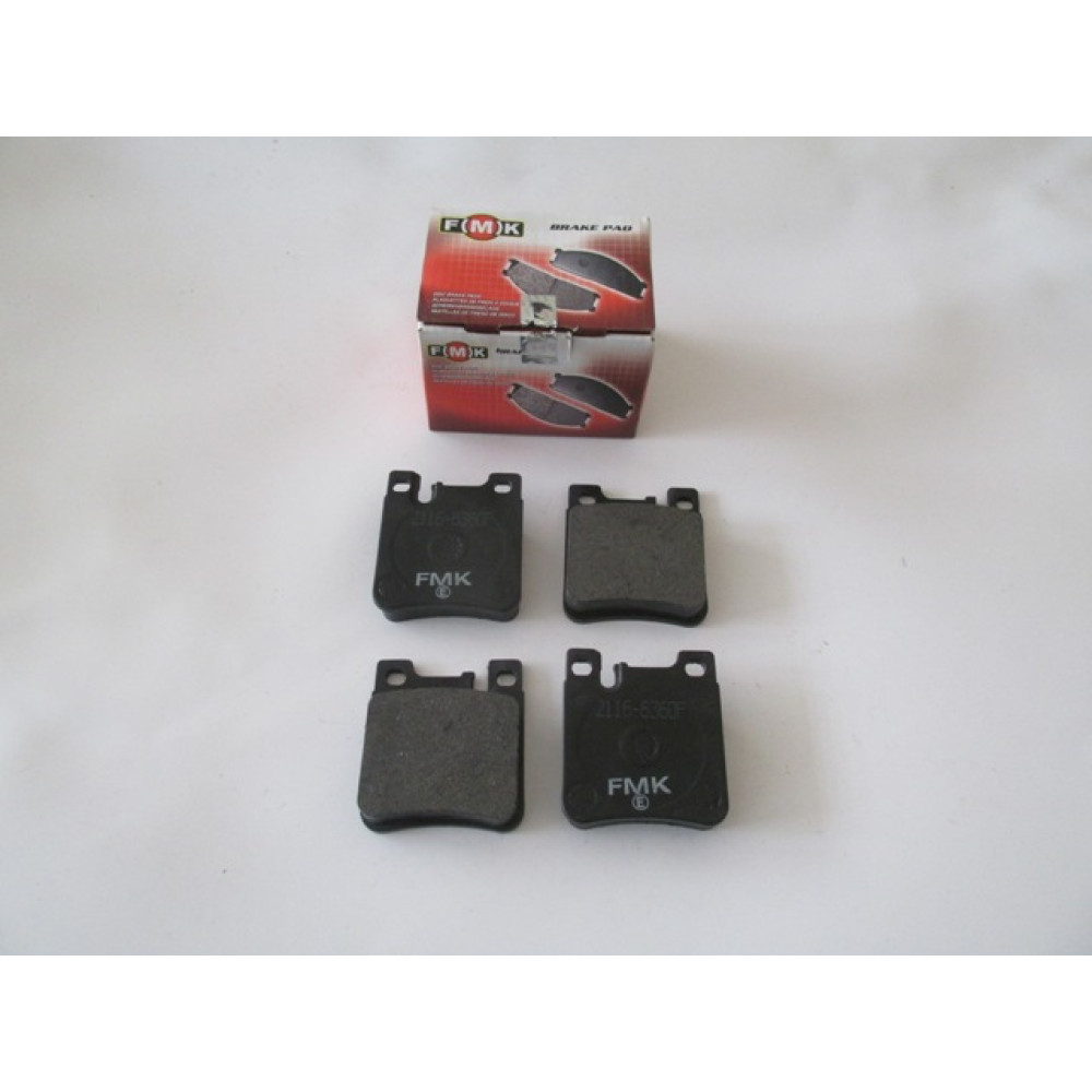 MERCEDES S SL CLASS- W140- 91/98; ARKA FREN BALATASI (KABLOSUZ)(DİSK) (61,6X69,7X16) (FMK) 2116-6360F