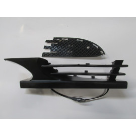 MERCEDES C CLASS- W202- 97/99; ÖN TAMPON ÇEKİ DEMİRİ KAPAĞI SAĞ SİYAH (TW) 2141-2065A